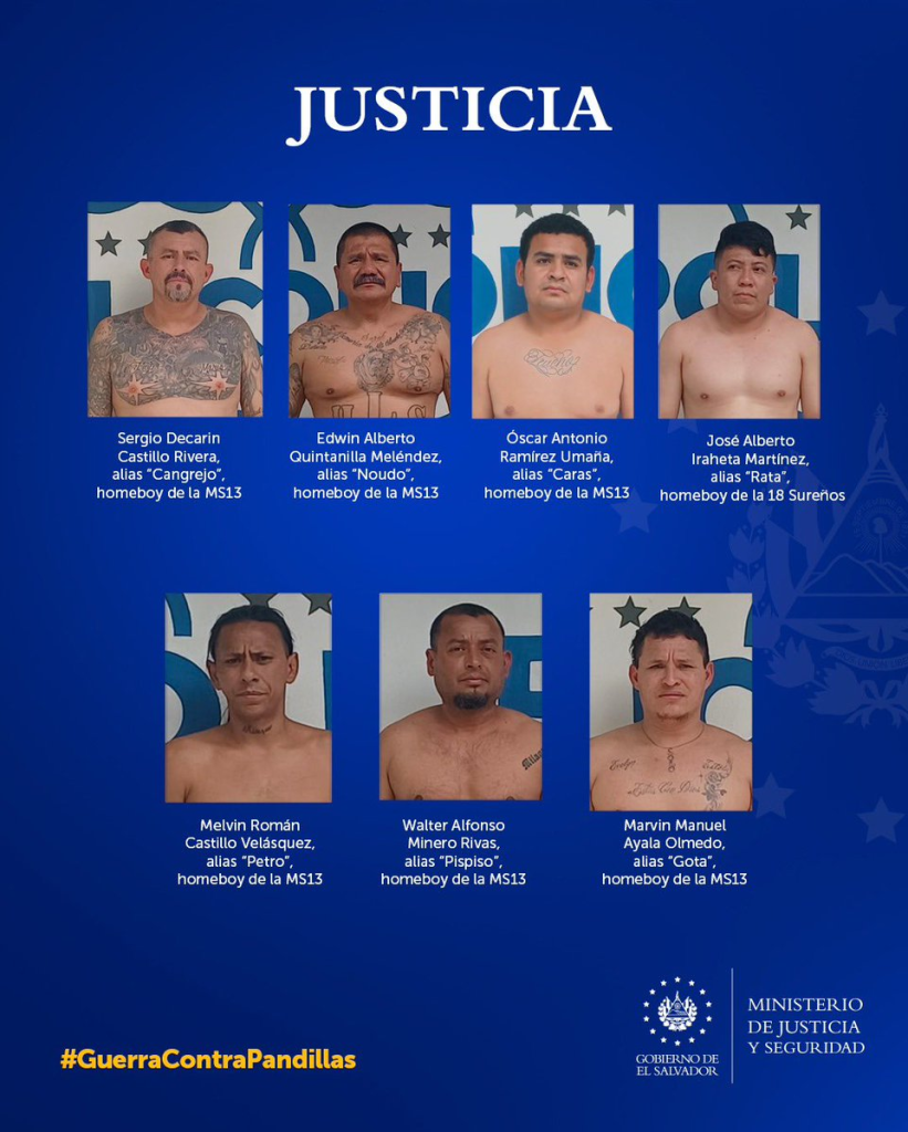 Six Ms 13 Gang Members Were Deported From The Us And Will Face Trial In El Salvador Breaking 