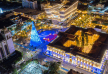 Villa Navideña fue inugurada en el remodelado Centro de San Salvador