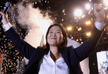 Keiko Fujimori lanzó su cuarta candidatura para la presidencia del Perú