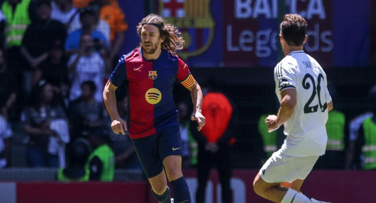 El Clásico de leyendas del Barça y Real Madrid se estrena en El Salvador