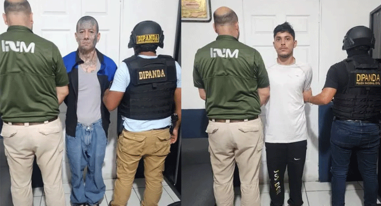 Guatemala entrega a El Salvador a dos miembros de la Mara Salvatrucha expulsados de México