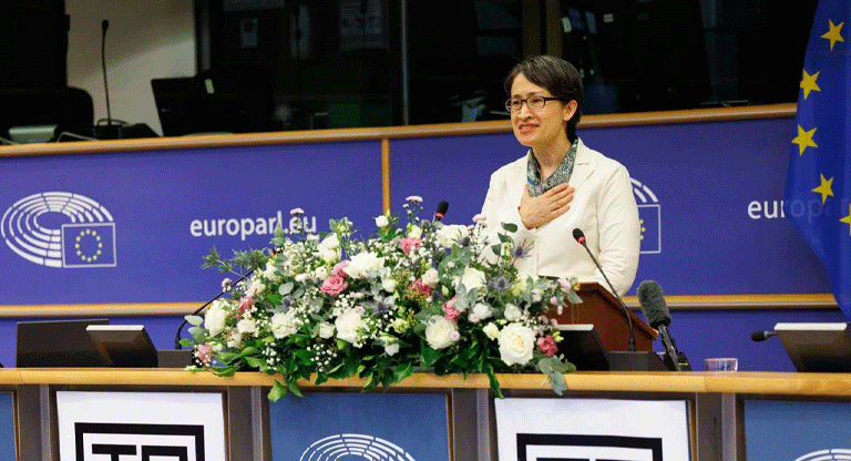 China «indignada» por discurso de Hsiao en la Eurocámara