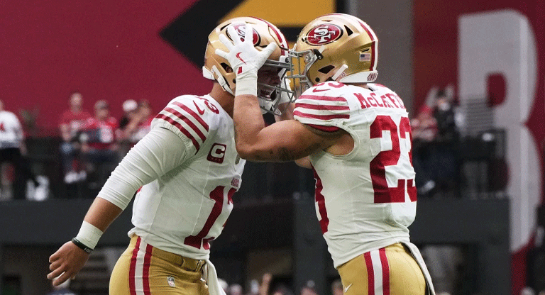 49ers vencieron 41-22 a Cardinals
