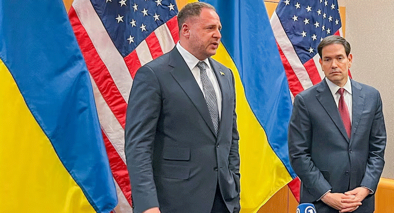 EE.UU y Ucrania redactan nueva versión del plan de paz