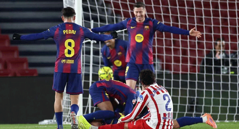 El Barça remontó al Atlético en el Camp Nou y consolidó el liderato de LaLiga