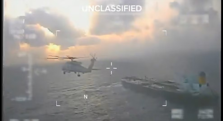 EE.UU interceptó un segundo buque petrolero frente a las costas de Venezuela