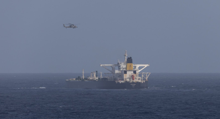 Estados Unidos interceptó un tercer buque cerca de la costa venezolana