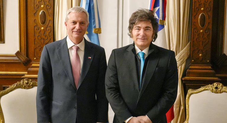 Kast y Milei se reunieron para trazar nueva relación de Chile y Argentina