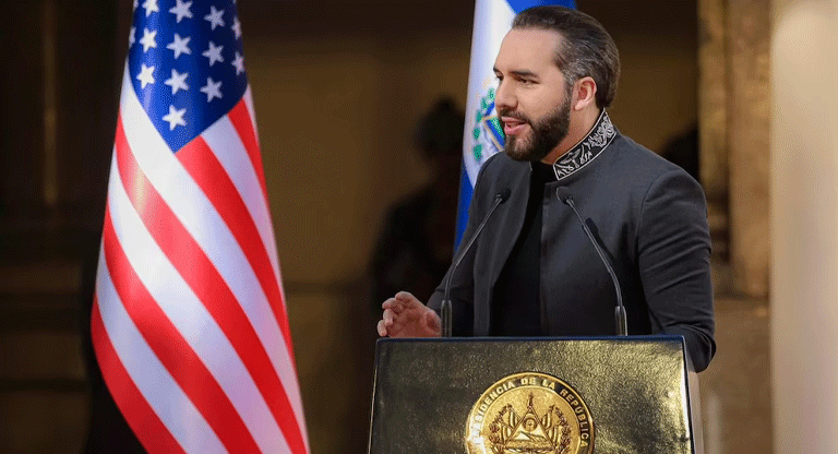 Bukele afirma que El Salvador “vivía bajo la dictadura de las pandillas”