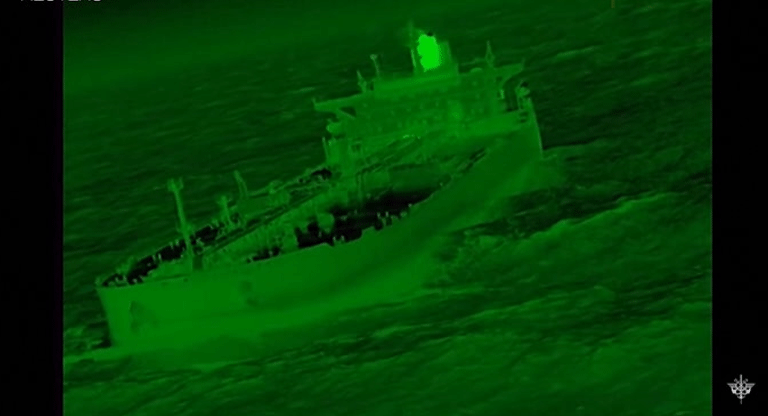 Francia aseguró un petrolero de la flota fantasma al servicio de Putin