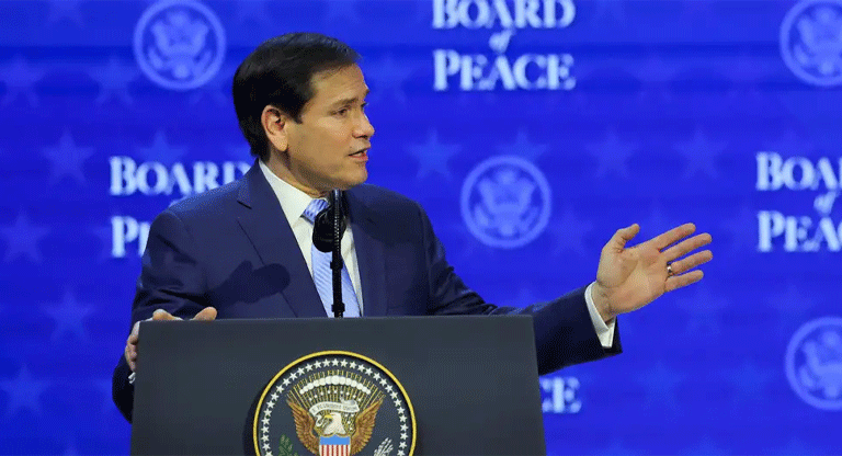 Rubio reitera a Delcy Rodríguez que puede ser derrocada