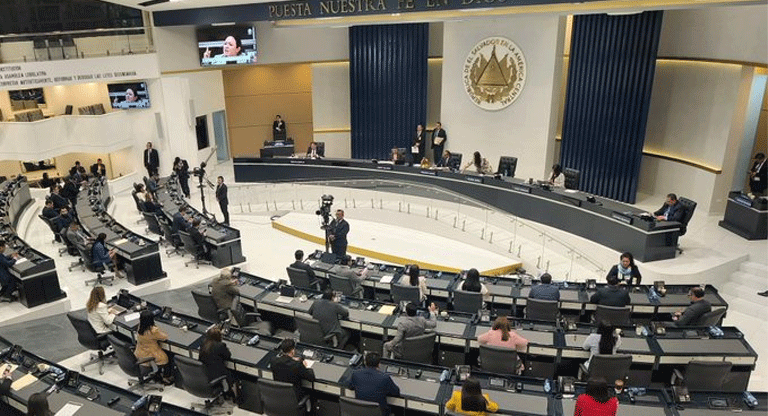 Asamblea Legislativa amplía por 30 días más el régimen de excepción en el país