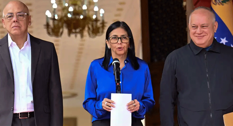 Presidenta de Venezuela anuncia ley de amnistía general