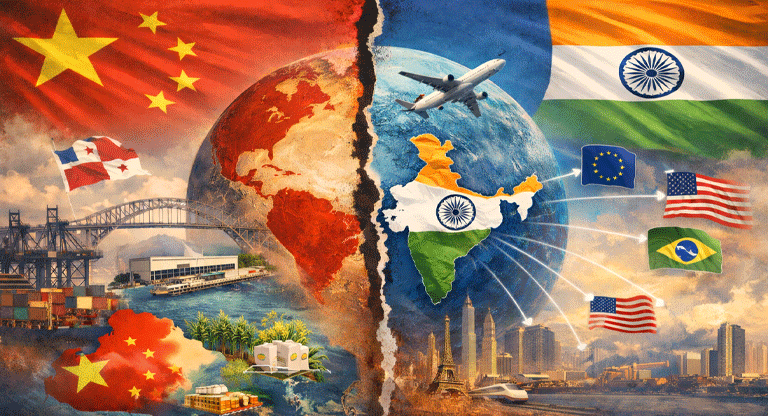 China pierde espacios en América Latina mientras India avanza en el escenario global