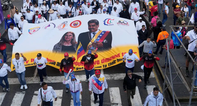 Chavismo exige liberación de Maduro a un mes de su captura