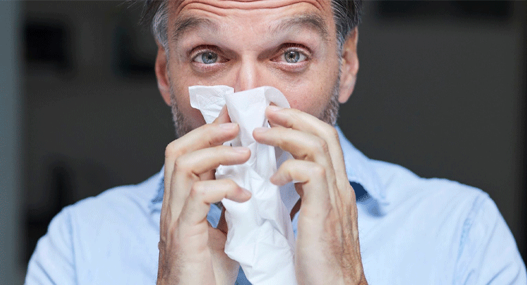 Cómo sonarse la nariz correctamente