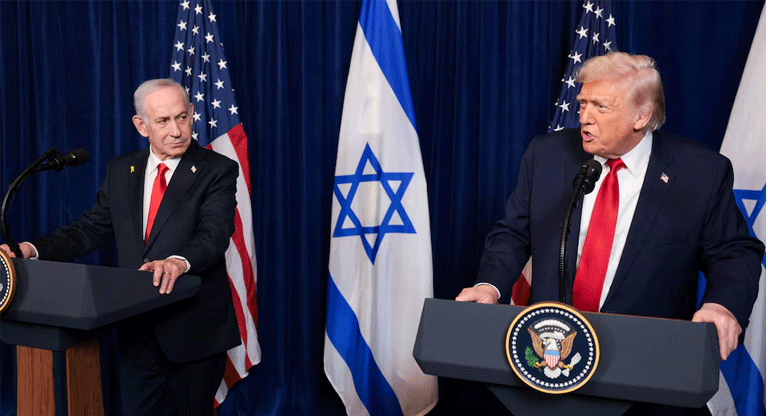 Trump recibió a Netanyahu en la Casa Blanca