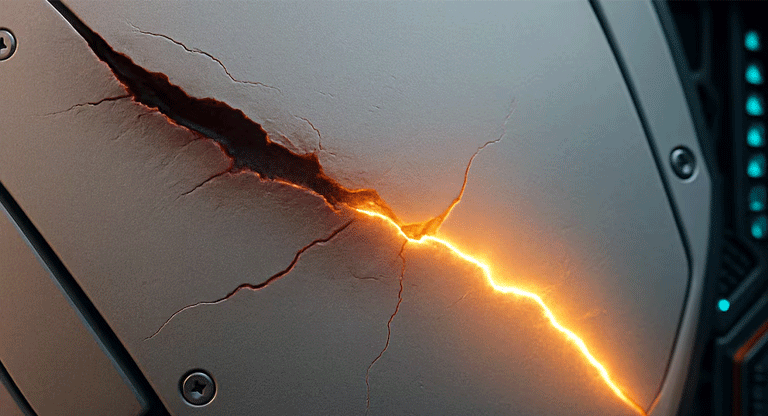 ¿Un material que se repara solo? Nueva tecnología podría cambiar la vida útil de aviones y turbinas