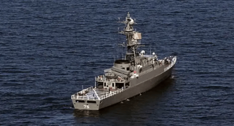 Whashington confirmó el hundimiento de buque de guerra iraní frente a las costas de Sri Lanka