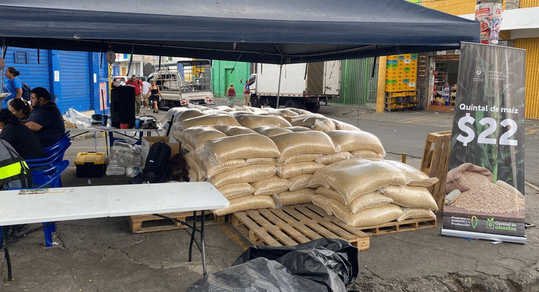Operación del Gobierno contra la especulación en precio del maíz busca detener sobreprecios