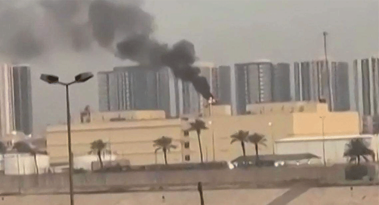 Irán atacó con drones y misiles la embajada de Estados Unidos en Irak