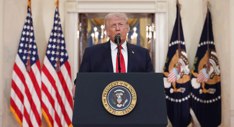 Donald Trump afirmó que los objetivos estratégicos de Estados Unidos en Irán “están cerca de completarse”