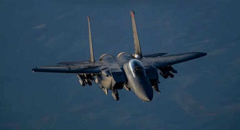 Avión de combate F-15E estadounidense fue derribado sobre Irán