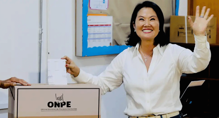 Elecciones en Perú: camino a segunda vuelta con Keiko Fujimori a la cabeza
