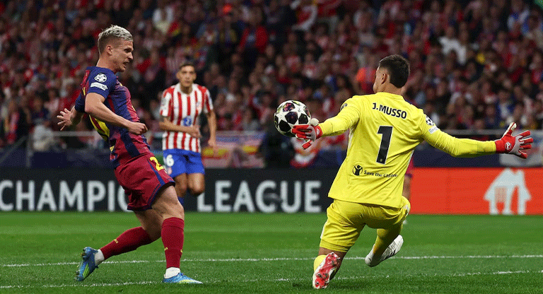 El Atlético de Madrid eliminó al Barcelona y el PSG al Liverpool en Champions League