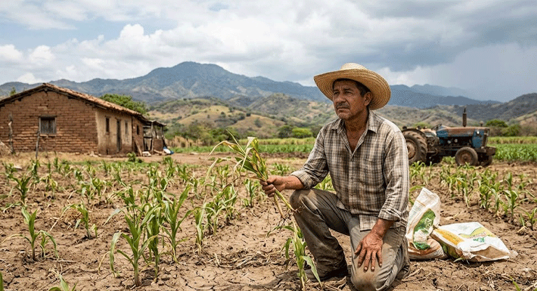 Agricultura salvadoreña bajo presión: clima, costos y productividad amenazan al sector
