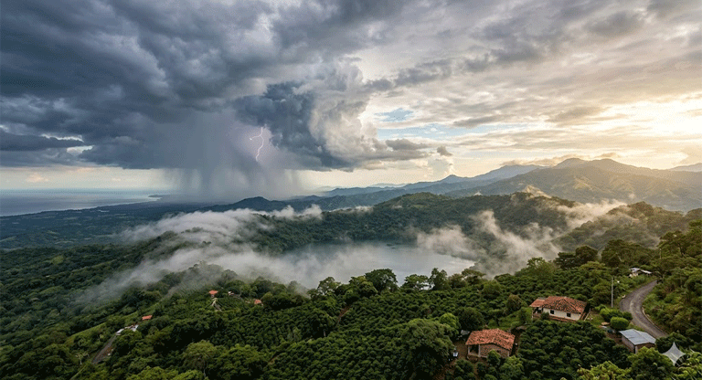 Sistemas de vaguadas y humedad condicionan el clima para el fin de semana en El Salvador