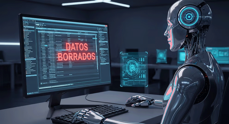 Agente de IA borró sin aviso todos los datos de una empresa