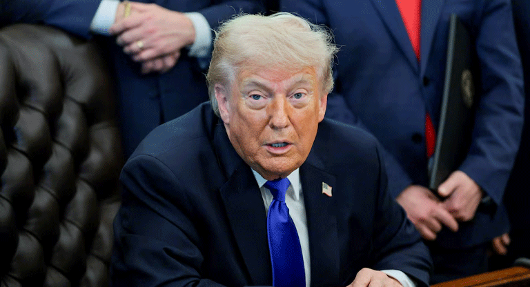 “Irán será borrado de la faz de la Tierra si ataca embarcaciones estadounidenses”: Trump