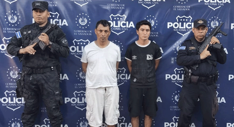 PNC reporta captura de dos hombres vinculados a homicidio de una mujer en Nejapa