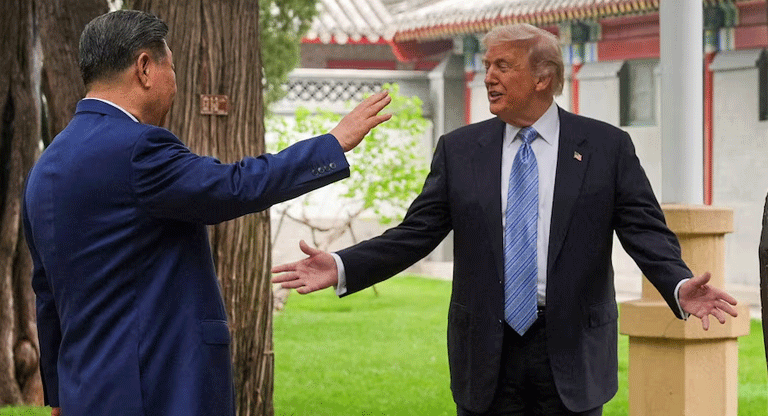 Trump regresó de China con estabilidad y estancamiento