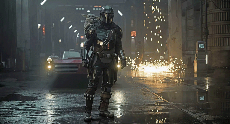 El hombre detrás de la armadura de ‘The Mandalorian’ es el nieto de John Wayne