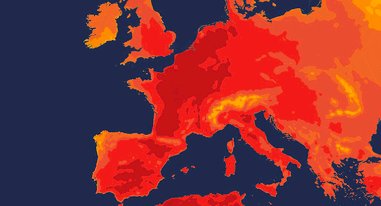 Ola de calor histórica sacude a Europa y ya dejó al menos doce muertos