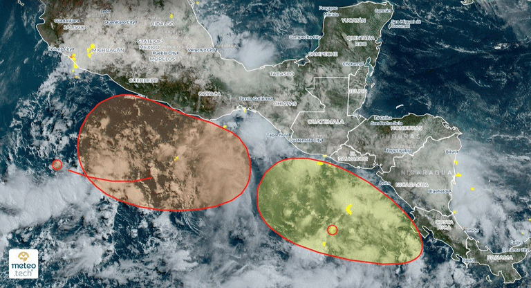 Lluvias atemporaladas azotarán El Salvador por posible formación de tormenta en las costas centroamericanas