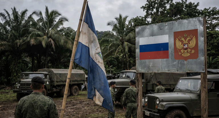 Militares rusos en Nicaragua inquietan a Costa Rica