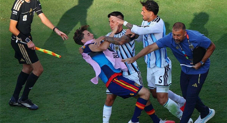 FIFA investiga incidentes al término de final del Mundial