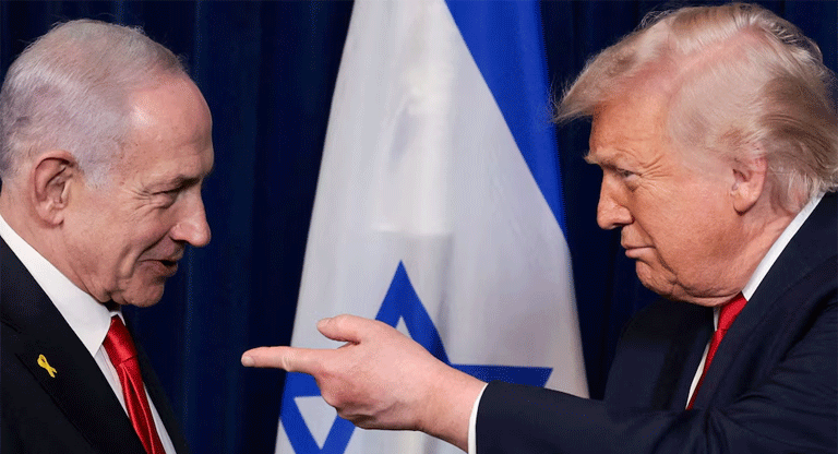 Trump y Netanyahu acordaron mantener la coordinación sobre Irán
