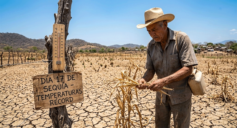 Se rompen récords de altas temperaturas con más de 16 días de sequía en el oriente del país