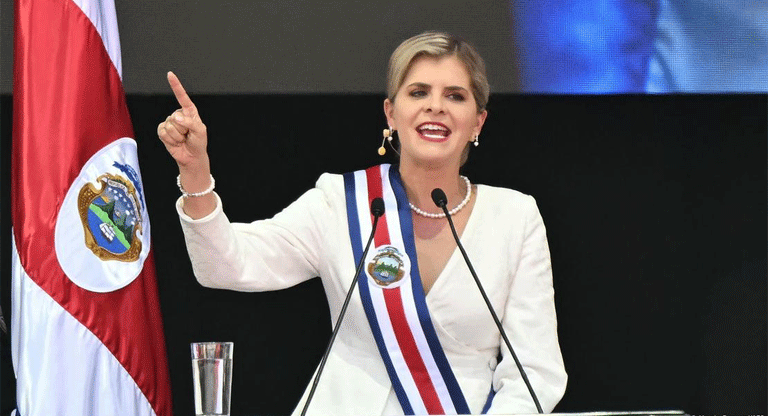 Presidenta populista de Costa Rica acusó al Poder Judicial de perpetrar un “golpe de Estado”