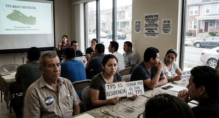 Salvadoreños en EE.UU mantienen incertidumbre ante eventual fin del TPS