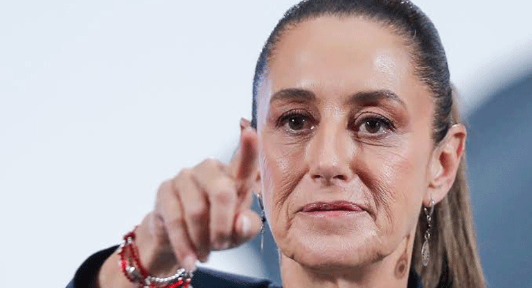 Presidenta de Máxico endurece su postura frente a Donald Trump y lo confronta, señala The Economist