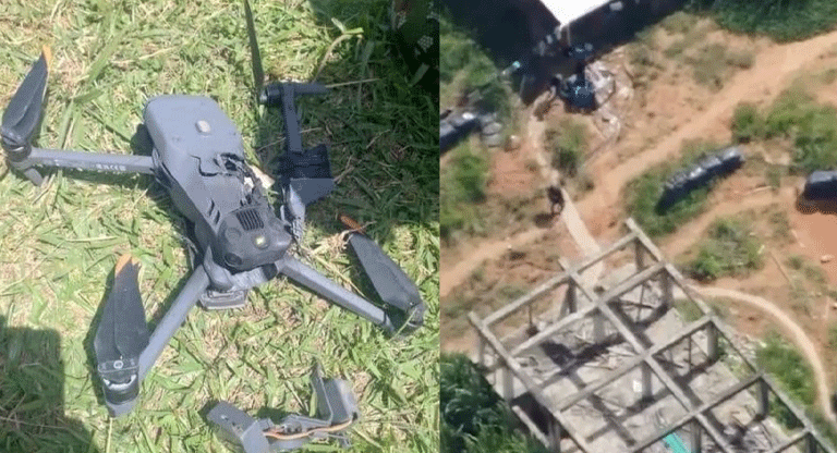 Atentado con drones explosivos en Colombia