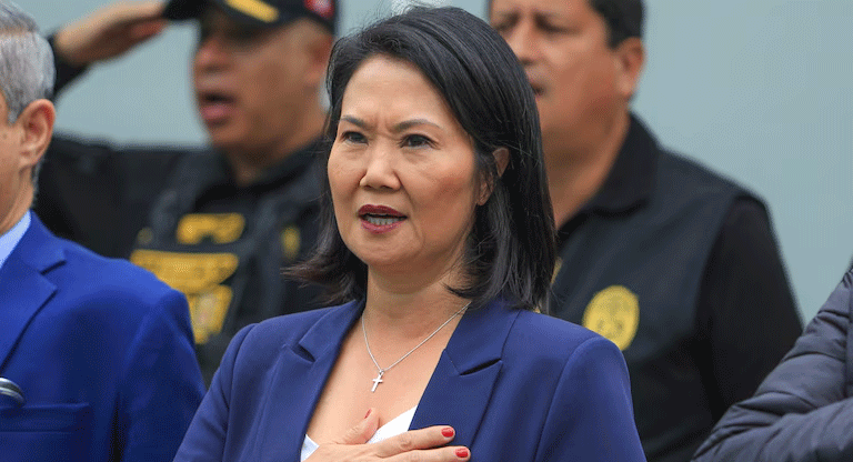 Keiko Fujimori anuncia que empezará a aplicar el modelo Bukele “para recuperar el orden”