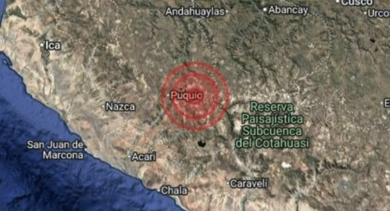 Otro terremoto, esta vez en el Perú