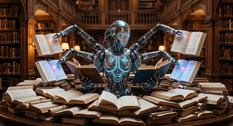 Libros como materia prima central de la IA: la disputa de las tecnológicas por el conocimiento humano