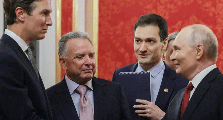 Putin se reúne con los emisarios de la Casa Blanca en Moscú
